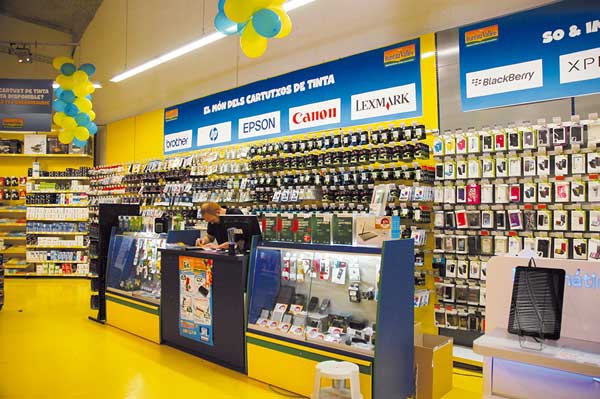 Cómo crear un surtido de productos de materiales de oficina
